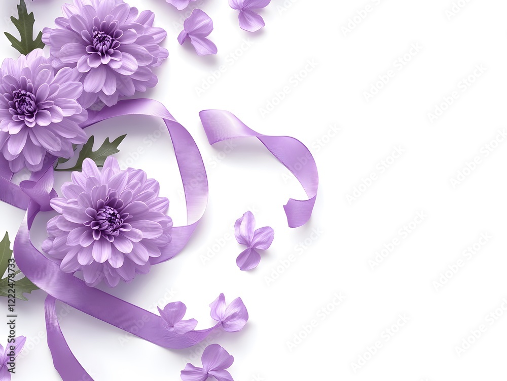 Obraz premium abstract floral background