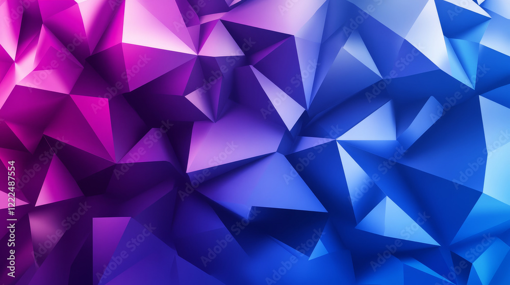 Neon glow dots in form of triangular tunnel of blue and purple gradient color on black background. Realistic 3d vector illustration of abstract futuristic geometric triangle shape bg go to infinity. Neon glow dots in form of triangular tunnel of blue and purple gradient color on black background. Realistic 3d vector illustration of abstract futuristic geometric triangle shape bg go to infinity.