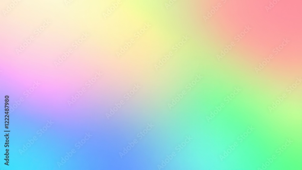 a close up of a rainbow colored background with a blurry effect,