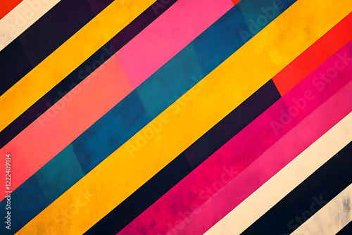 Wallpaper Mural Pop and Cute Abstract Seamless Pattern - Playful and Colorful Design Torontodigital.ca