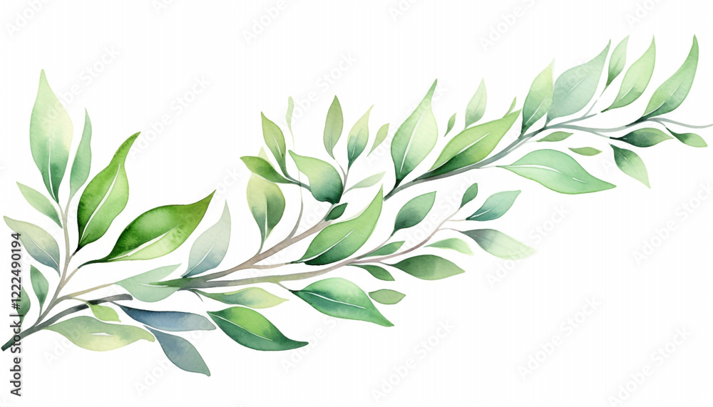 Fototapeta premium green leaves background