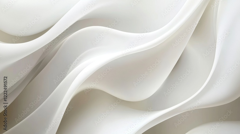 Obraz premium Abstract futuristic technology background with smooth flowing shapes, dynamic motion, and vibrant gradients, representing innovation, digital connectivity, and modern design concepts for high-tech sol