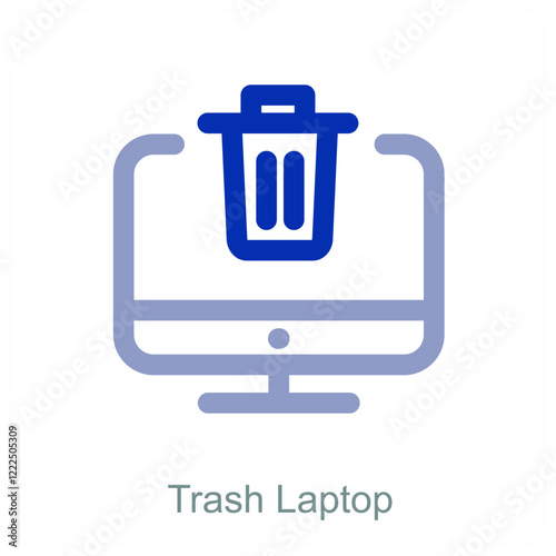 Trash Laptop