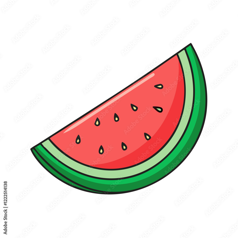 watermelon slice icon, watermelon slice vector illustration-simple illustration of watermelon slice, perfect for watermelon slice logos and icons watermelon slice icon, watermelon slice vector illustration-simple illustration of watermelon slice, perfect for watermelon slice logos and icons