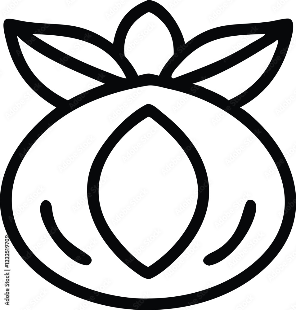 Minimalist fruit illustration, black and white line drawing, pomegranate outline, stylized botanical sketch, clean geometric shapes, simple contour design, iconic fruit symbol, crisp linework, graphic Minimalist fruit illustration, black and white line drawing, pomegranate outline, stylized botanical sketch, clean geometric shapes, simple contour design, iconic fruit symbol, crisp linework, graphic
