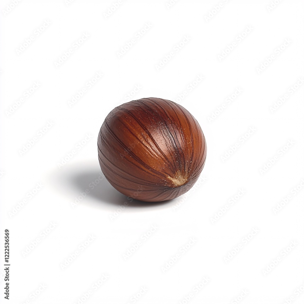 Whole Hazelnut Isolated on White Background Whole Hazelnut Isolated on White Background
