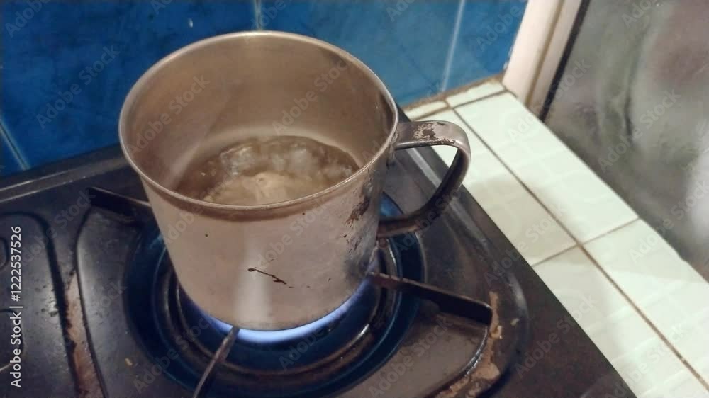 Boil Water. Heating water. Boiling water for coffee and tea. Boil Water. Heating water. Boiling water for coffee and tea.
