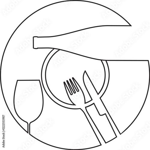 COUVERT AU RESTAURANT.eps