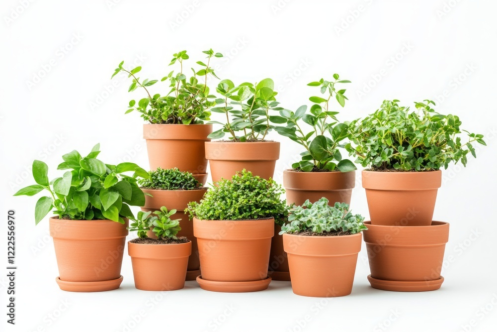 A Bountiful Array of Potted Plants in Terracotta Pots. A Vibrant Display of Indoor Greenery. A Perfect Home Decor Idea. A Bountiful Array of Potted Plants in Terracotta Pots. A Vibrant Display of Indoor Greenery. A Perfect Home Decor Idea.