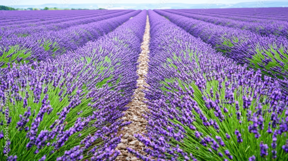 Obraz premium Lavender Field in Bloom