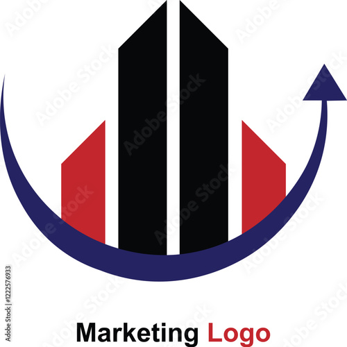 Marketing Logo Design, Premium Marketing Logos, Marketing Logo PNG.