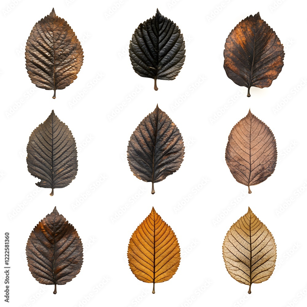 Obraz premium set of autumn leaves