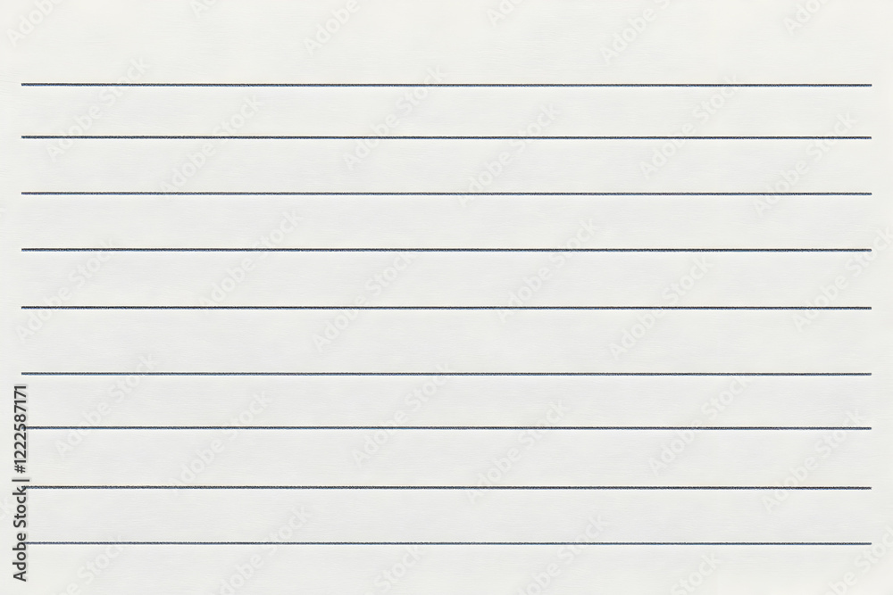White Paper with Horizontal Lines Forms a Simple and Elegant Background for Various Purposes White Paper with Horizontal Lines Forms a Simple and Elegant Background for Various Purposes
