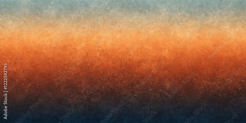Obraz premium Stunning Gradient of Fiery Sunset Shades