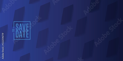 Save the date banner. Can be used for business, marketing and advertising. logo graphic design of event summit made for Technology and upcoming events.