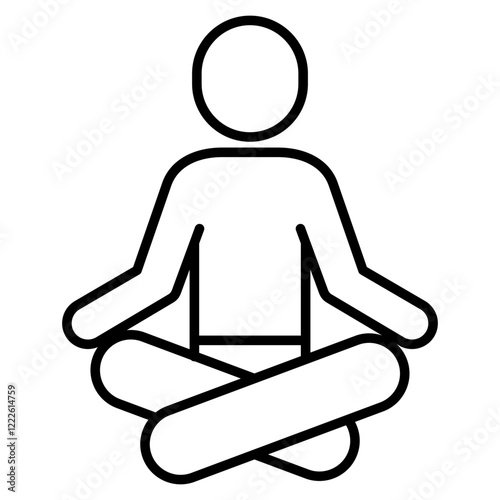 Yoga icon