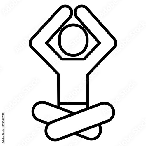 Yoga icon