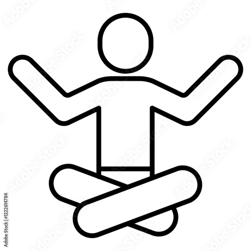 Yoga icon