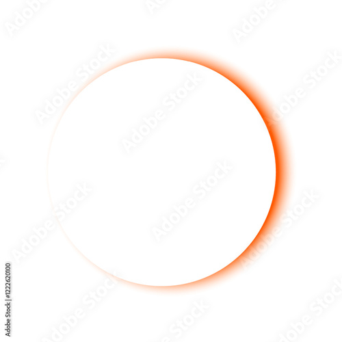 light of a solar eclipse design vector illustration on white background