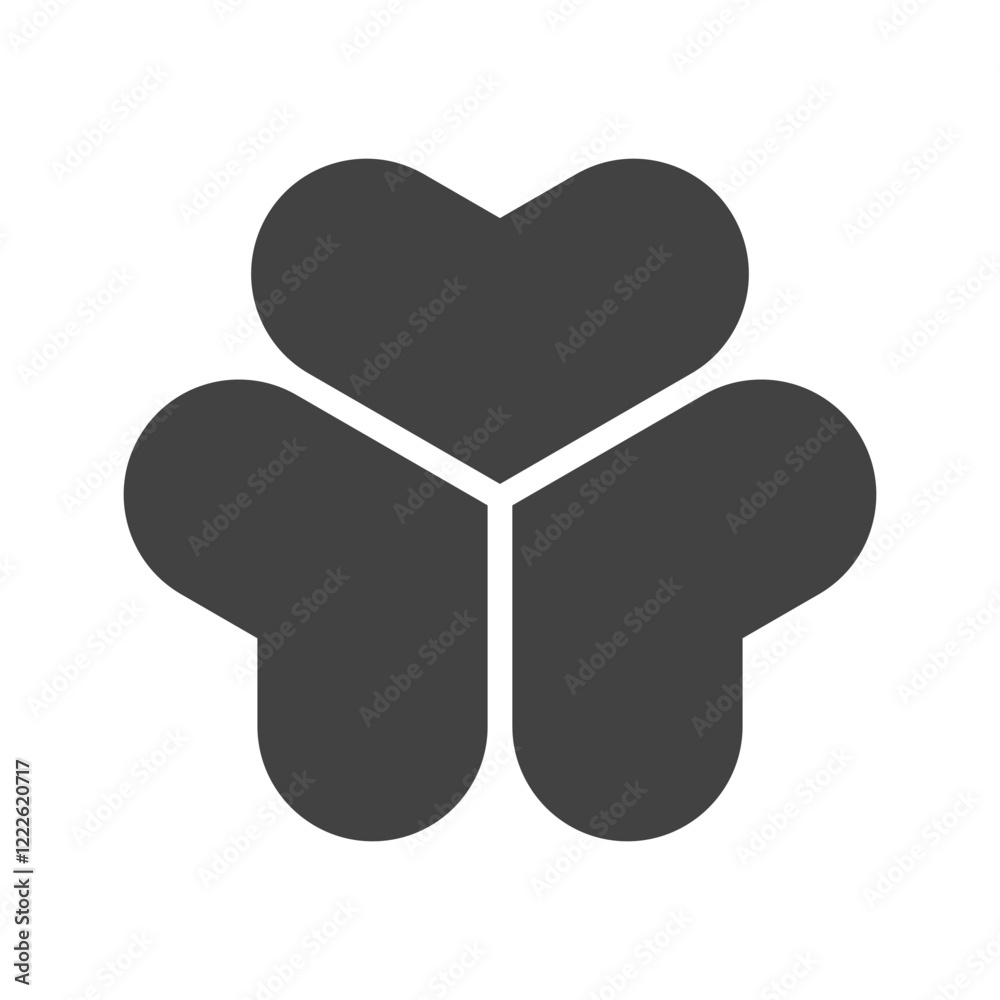 three love icon symbol vector isolated on white background three love icon symbol vector isolated on white background