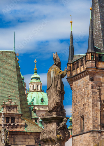 Prague beautiful art and architecture photo