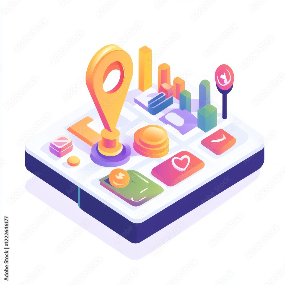 573. 57. a stylized view of a location map icon, organized style, isolated on a white background, --ar 1:1 --v 6.1 Job ID: e53c0569-a667-4d64-a765-fd9db34a9963 573. 57. a stylized view of a location map icon, organized style, isolated on a white background, --ar 1:1 --v 6.1 Job ID: e53c0569-a667-4d64-a765-fd9db34a9963