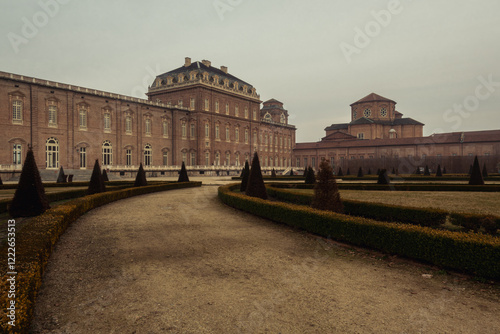 The Venaria Reale, Torino, Italy. The Royal Residences of the House of Savoy and Gardens.