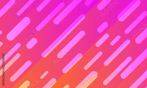 pink yellow round capsule shape modern pattern textures abstract background