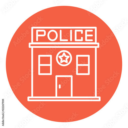 Police Station Icon