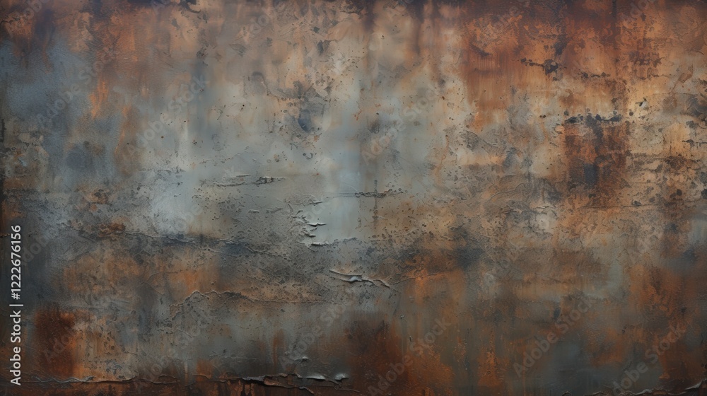 Detailed metal texture with scratched surface showcasing grainy and rusty effects in a blend of earthy colors for artistic backgrounds Detailed metal texture with scratched surface showcasing grainy and rusty effects in a blend of earthy colors for artistic backgrounds