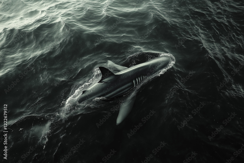 Fototapeta premium Shark in the sea