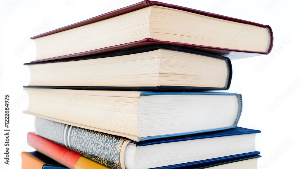 Stack of Books Close Up View Education Reading Stack of Books Close Up View Education Reading