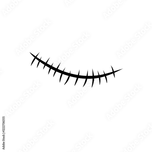 Hand drawn scar set