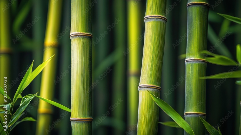 Obraz premium bamboo texture background