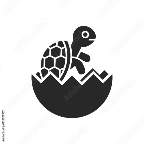 Emerging Turtle Icon