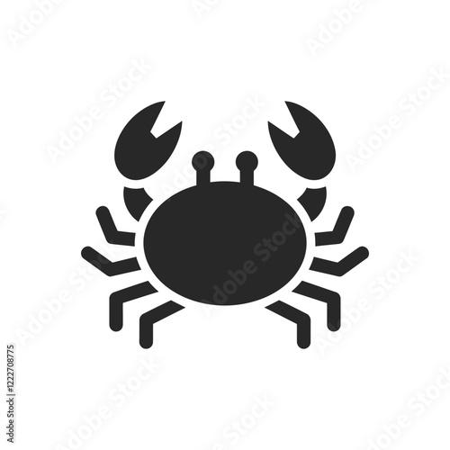 Simplified Crab Icon