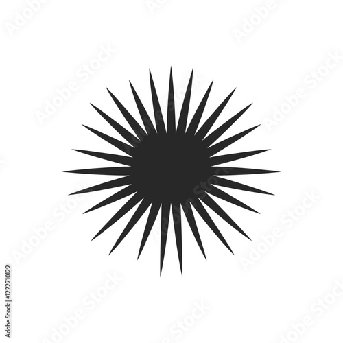 Spiky Circle Icon