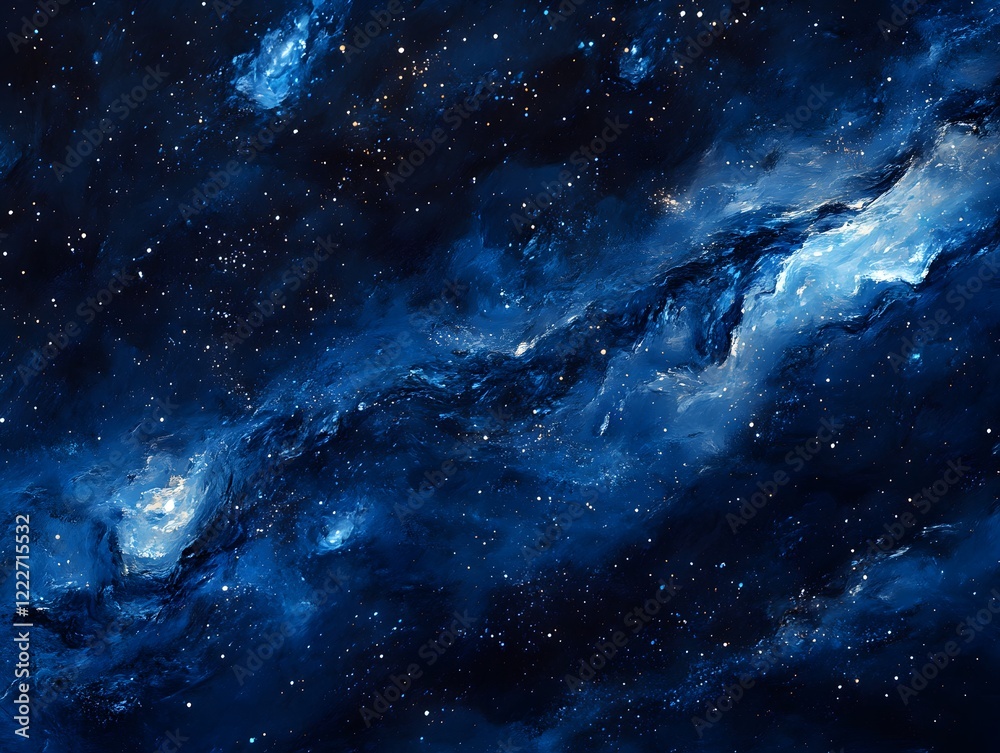 Obraz premium background with stars