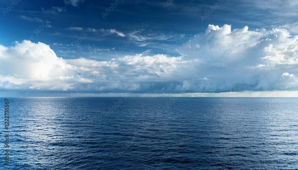 Obraz premium ocean with clouds