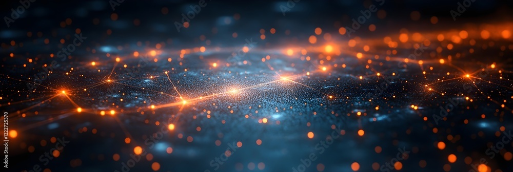 A background of AI-inspired glowing nodes connected by thin digital threads. A background of AI-inspired glowing nodes connected by thin digital threads.