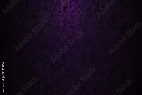 Dark purple velvet background Generative AI