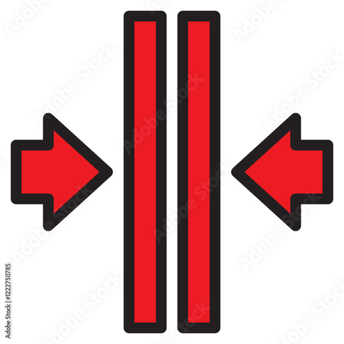 arrows maximize measurement size width