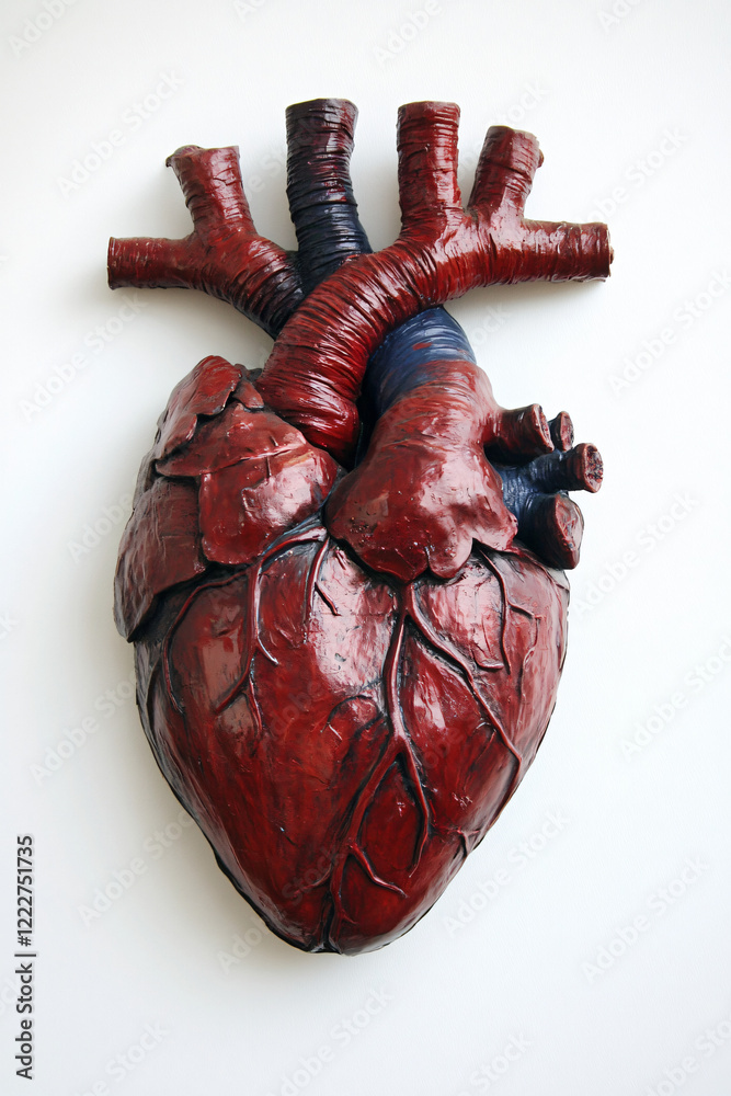 Naklejka premium isolated image of heart