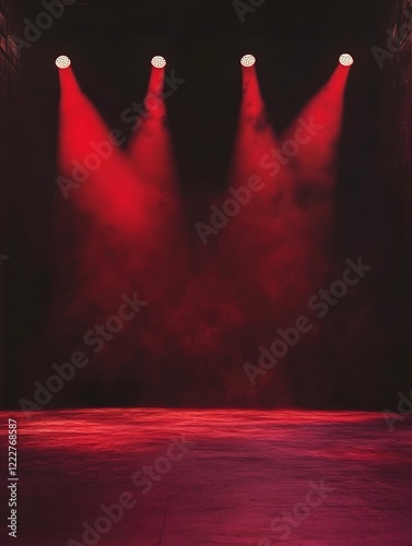 stage spotlight on stage
