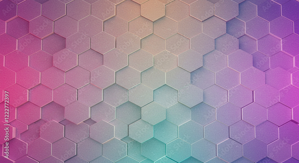Abstract background hexagon pattern with glowing lights Abstract background hexagon pattern with glowing lights