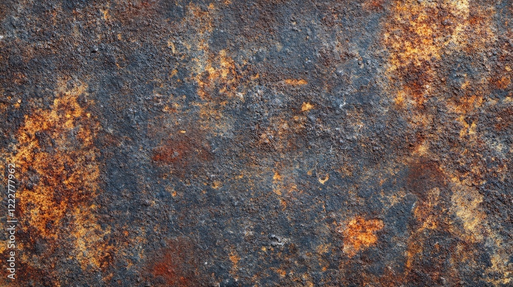 Detailed close-up of a grainy metal texture showcasing rust, scratches, and an abstract appearance ideal for backgrounds and design projects. Detailed close-up of a grainy metal texture showcasing rust, scratches, and an abstract appearance ideal for backgrounds and design projects.
