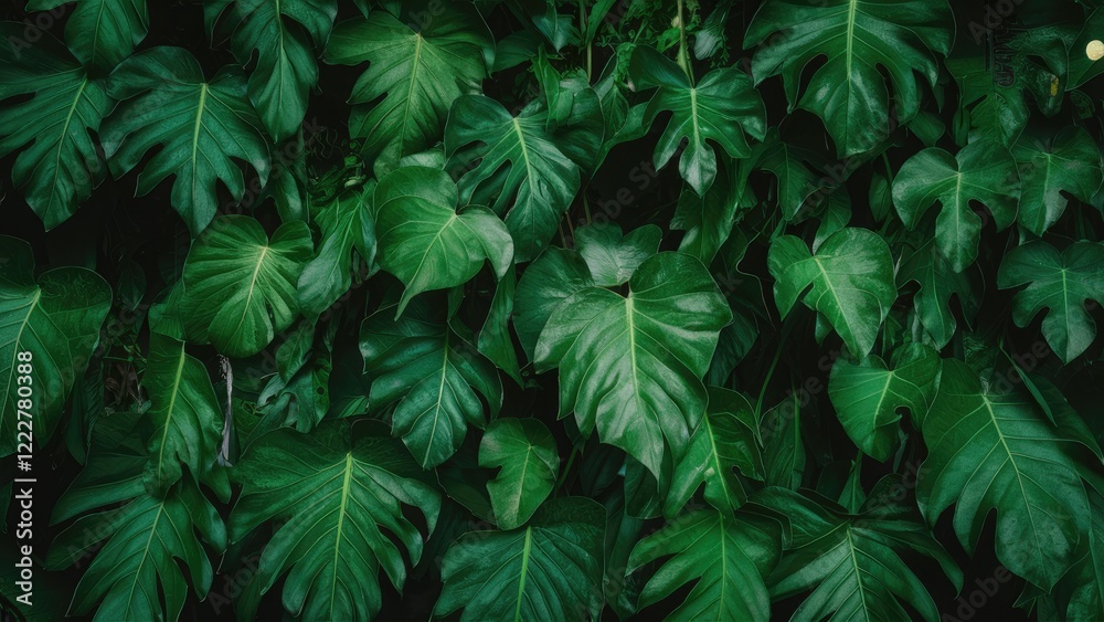 custom made wallpaper toronto digitalVibrant Dark Green Betel Leaves Texture with Glossy Details Spread Across Background in a Lush Natural Arrangement for Backdrop or Design Use
