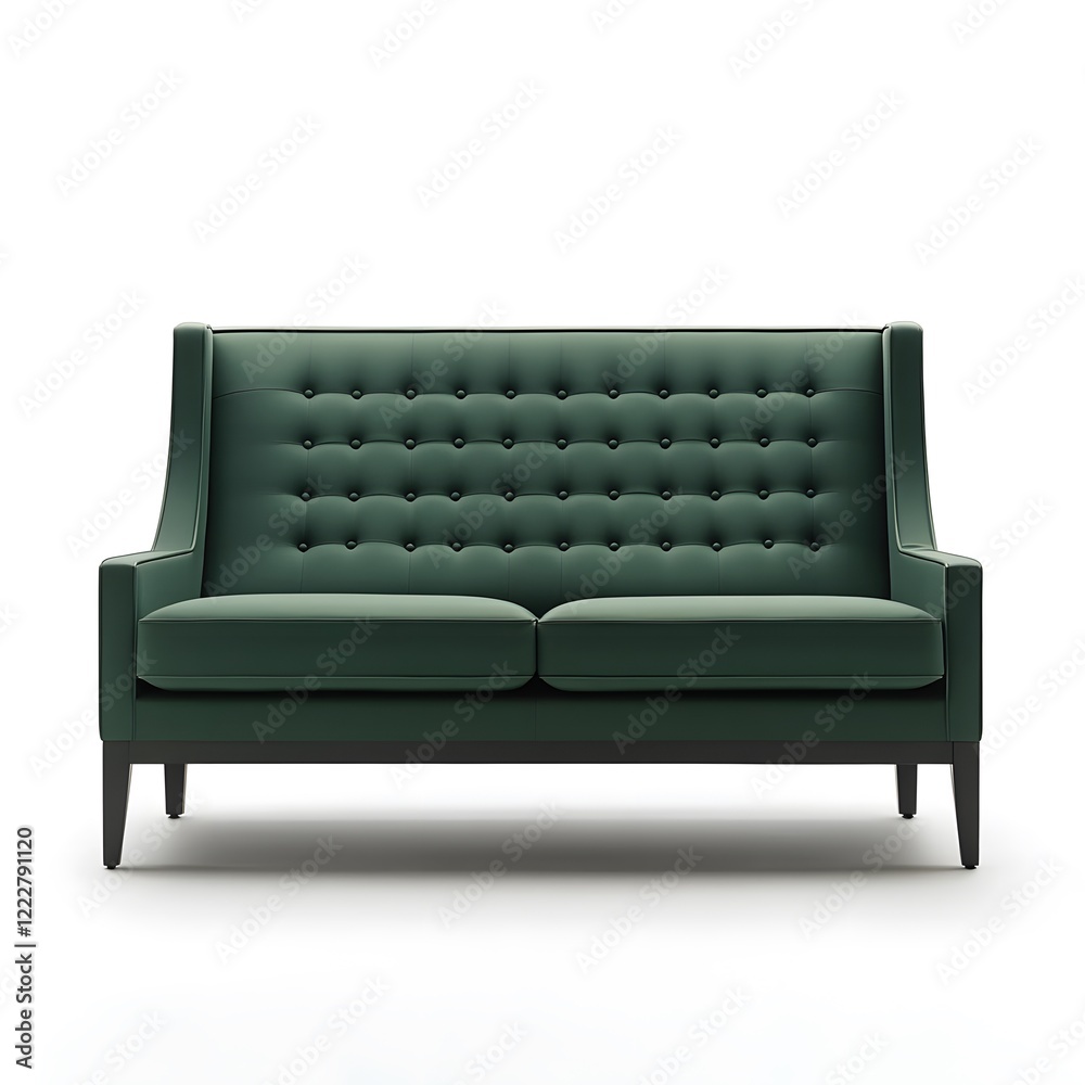 Obraz premium sofa isolated on white background