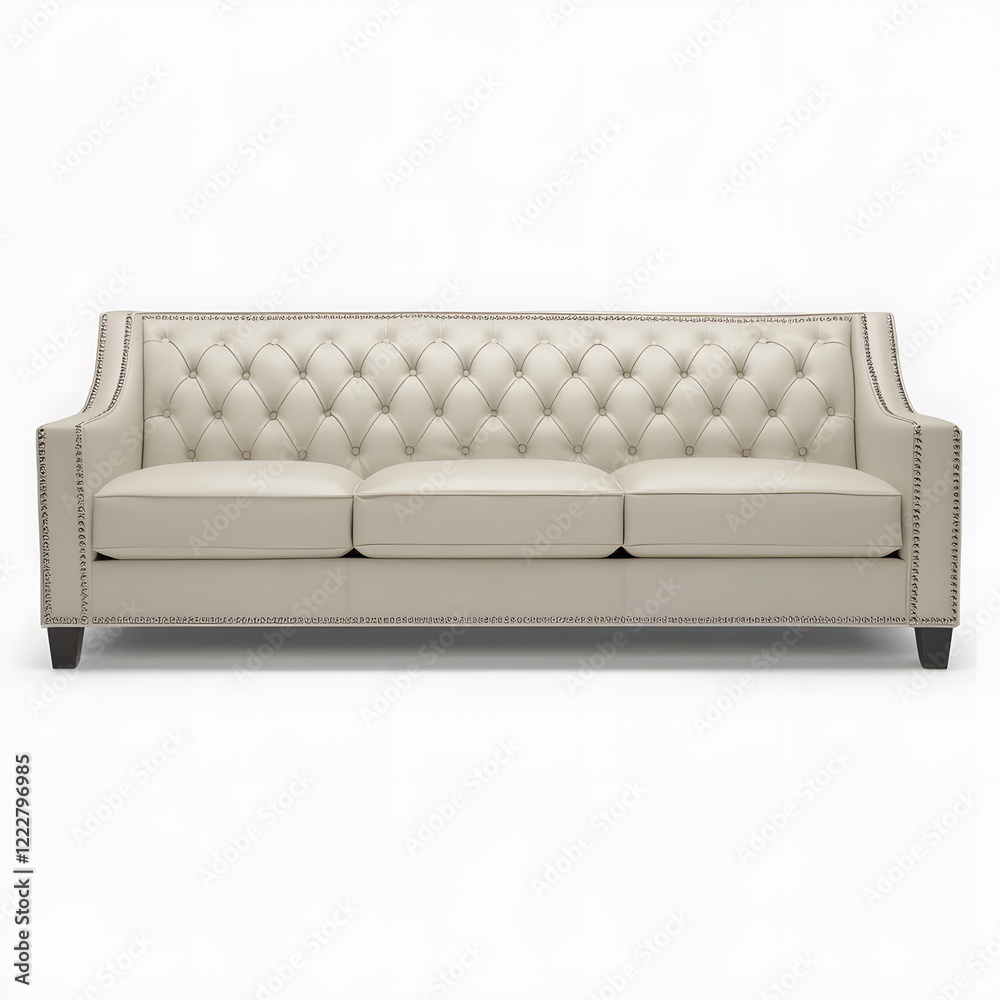 Fototapeta premium sofa isolated on white