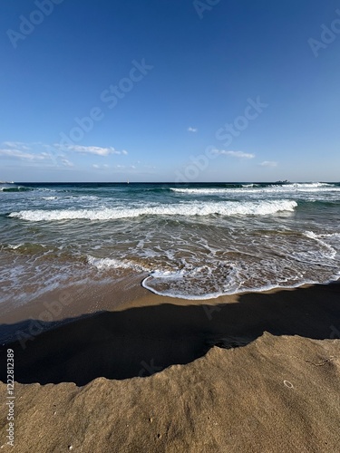 beach and sea